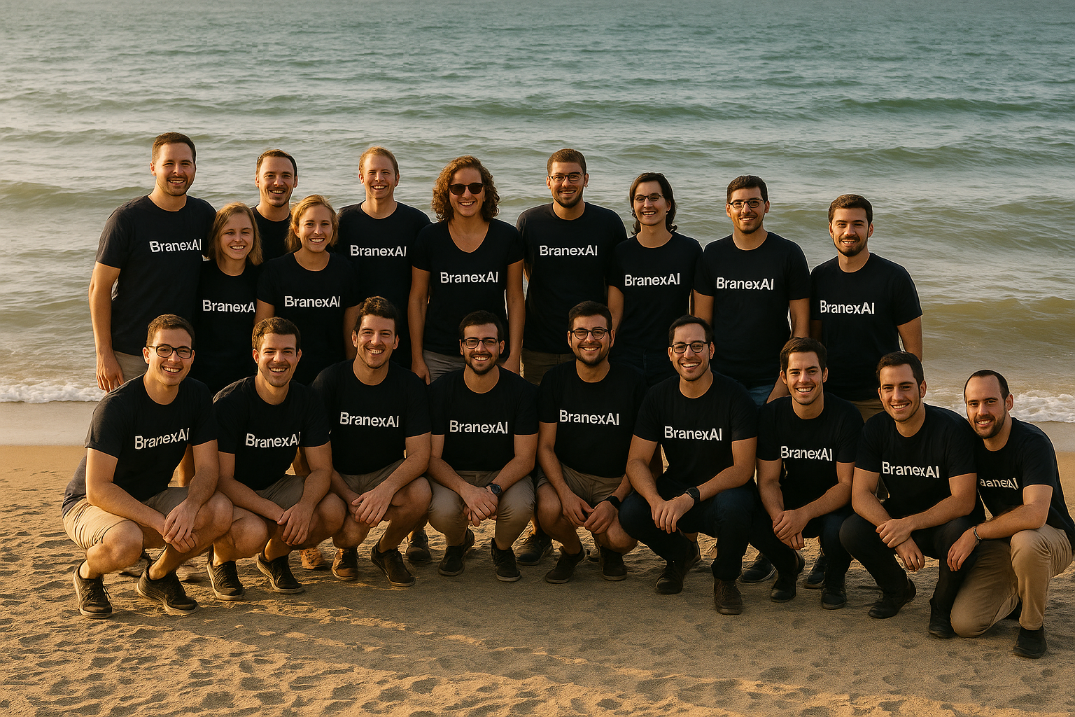 BranexAI Team Photo - Our talented team of AI specialists, developers, and innovators